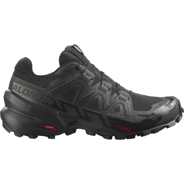 SALOMON Damen Trailrunningschuhe SHOES SPEEDCROSS 6 GTX W Black/Black/Pha