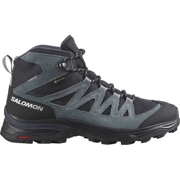 SALOMON Damen Trekkingstiefel SHOES X WARD LEATHER MID GTX W India Ink