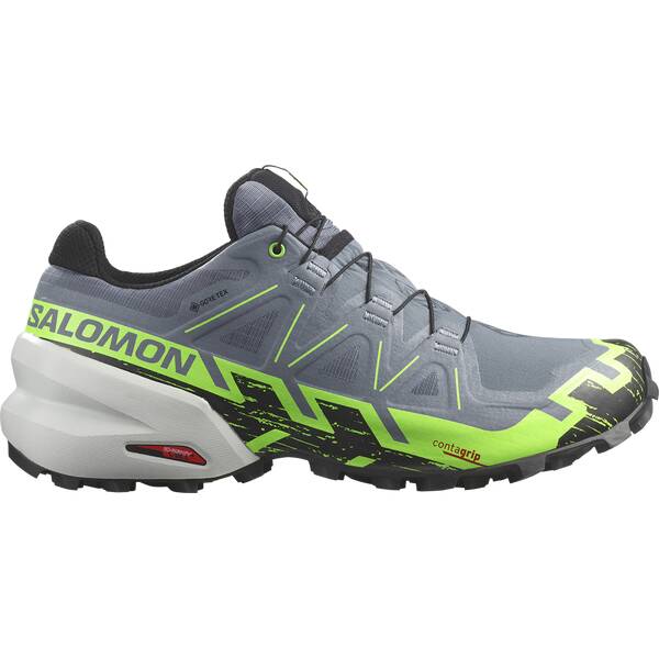 SALOMON Herren Trailrunningschuhe SHOES SPEEDCROSS 6 GTX Flint/Grgeck/Blac