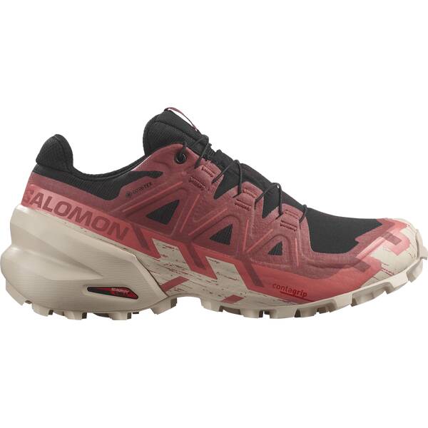 SALOMON Damen Trailrunningschuhe SHOES SPEEDCROSS 6 GTX W Black/Cohide/Fa