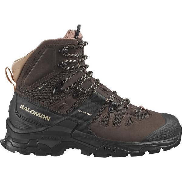 SALOMON Damen Trekkingstiefel SHOES QUEST 4 GTX W Shopbg/Black/Cork