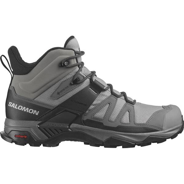 SALOMON Herren Multifunktionsstiefel SHOES X ULTRA 4 MID GTX Shskin/QuSh/Blac