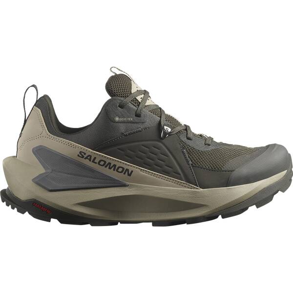 SALOMON Herren Multifunktionsschuhe SHOES ELIXIR GTX Peat/Vinkha/Clrock