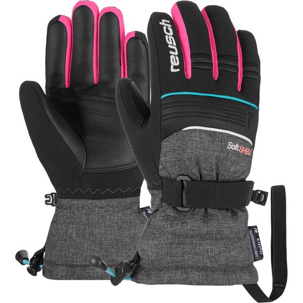 REUSCH Kinder Handschuhe Reusch Kondor R-TEX™ XT Junior, Größe 6,5 in black / black melange / knockout pink