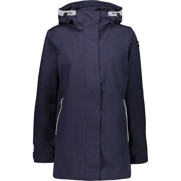 WOMAN LONG JACKET FIX HOOD N943 38