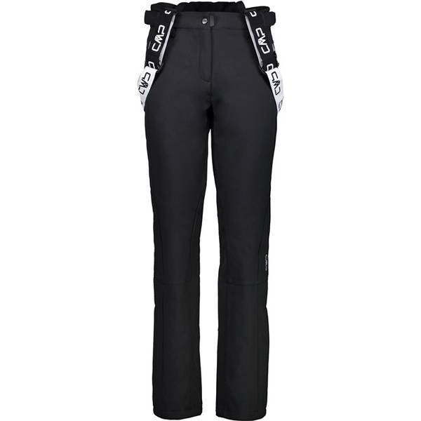 Cmp Damen Schwarz Latzhose Woman Salopette Größe 46