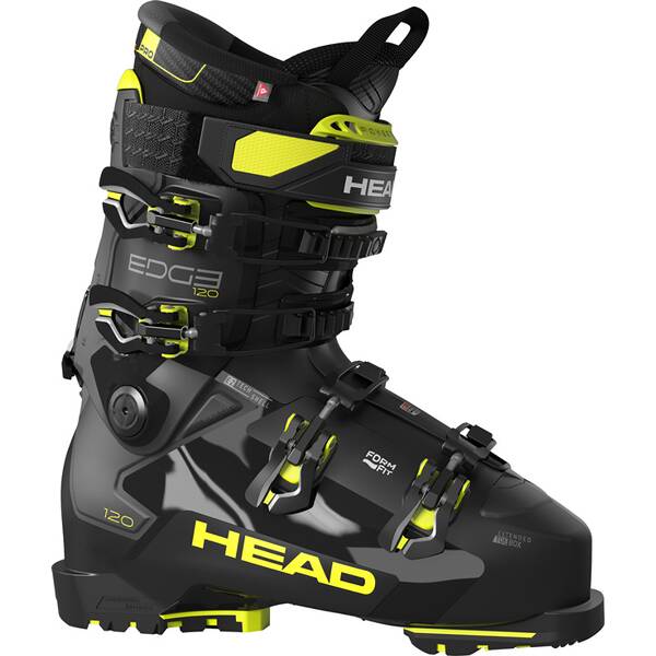 HEAD Herren Ski-Schuhe EDGE 120 HV GW BLACK/YELLOW