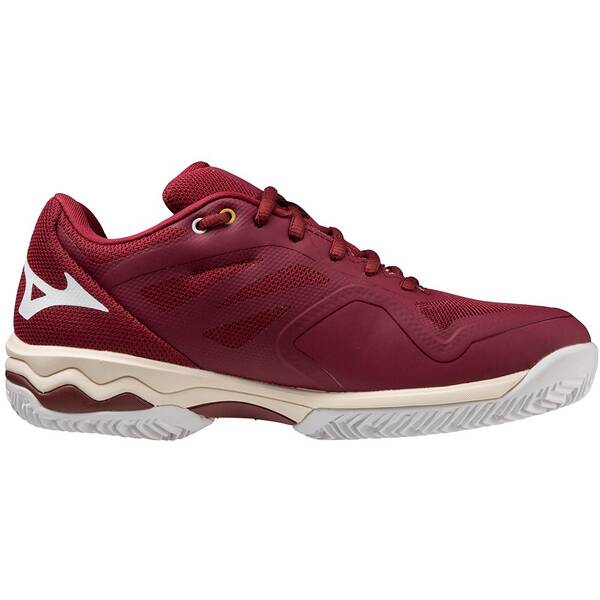 MIZUNO Damen Tennisoutdoorschuhe WAVE EXCEED LIGHT CC(W) › Silber  - Onlineshop Intersport