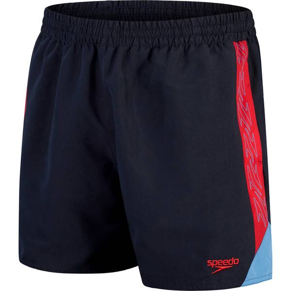 SPEEDO Herren Shorts HYPERBOOM SPL 16 WSHT AM NAVY/RED