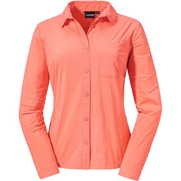SCHÖFFEL Damen Bluse Blouse Philadelphia L › Orange  - Onlineshop Intersport