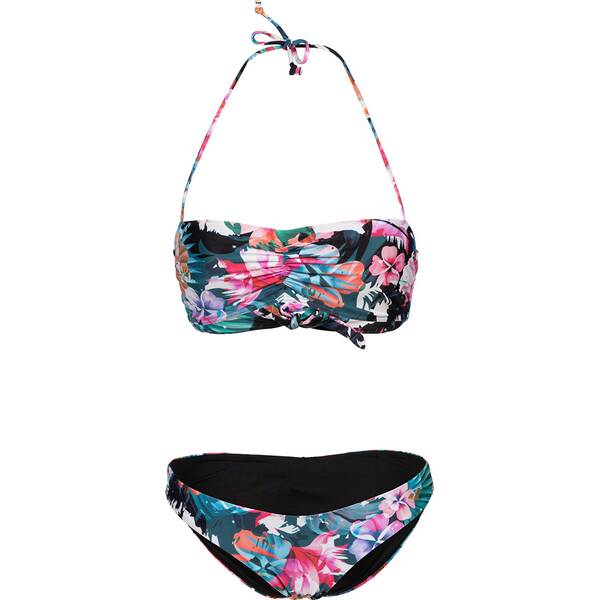 ARENA Damen Badeanzug WOMEN'S BIKINI BANDEAU ALLOVER › Bunt  - Onlineshop Intersport