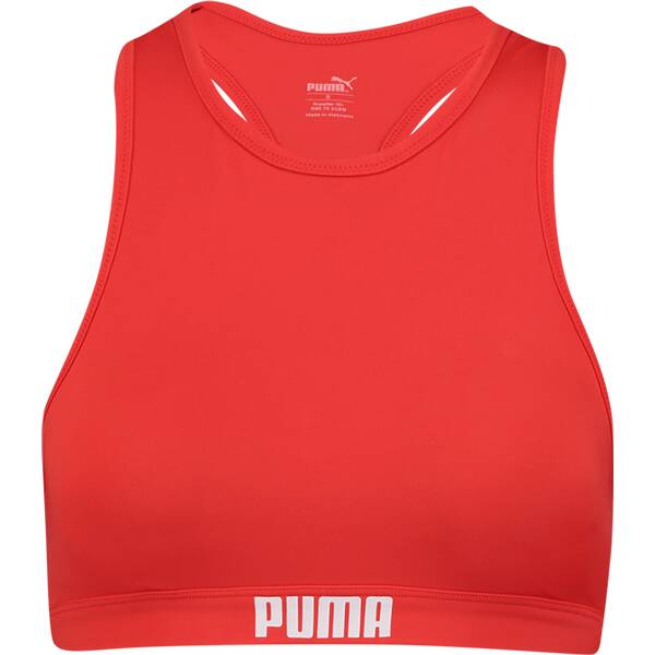 PUMA Damen Top SWIM WOMEN RACERBACK SWIM TOP › Rot  - Onlineshop Intersport