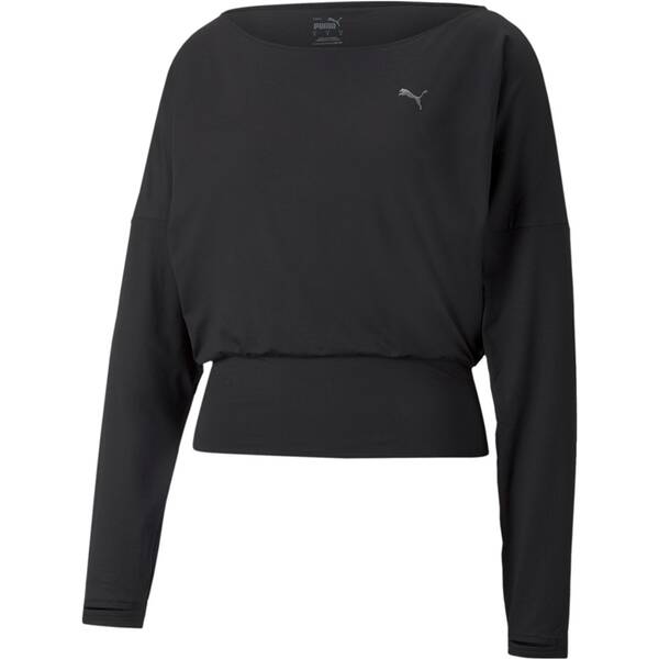 PUMA Damen Hemd STUDIO YOGINI LITE LONG SL