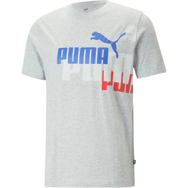 PUMA Herren Shirt ESS+ LOGO POWER Tee