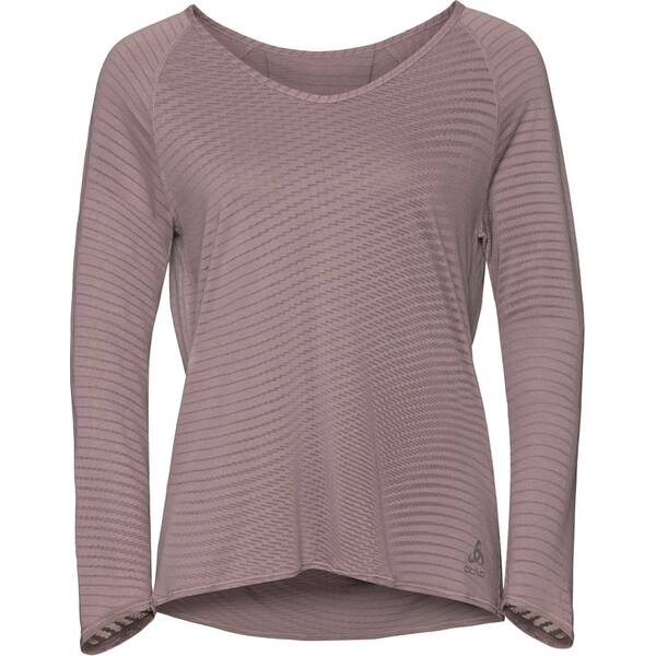 ODLO Damen Funktionsshirt BL TOP Crew neck l/s ALMA NATURAL