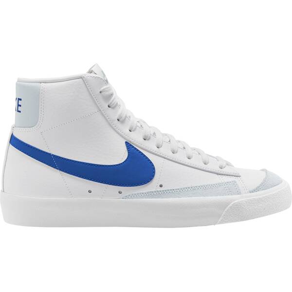 NIKE Lifestyle – Schuhe Herren – Sneakers Blazer Mid 77 Vintage Sneaker, Größe 47 ½ in WHITE/GAME ROYAL-PURE PLATINUM BQ6806