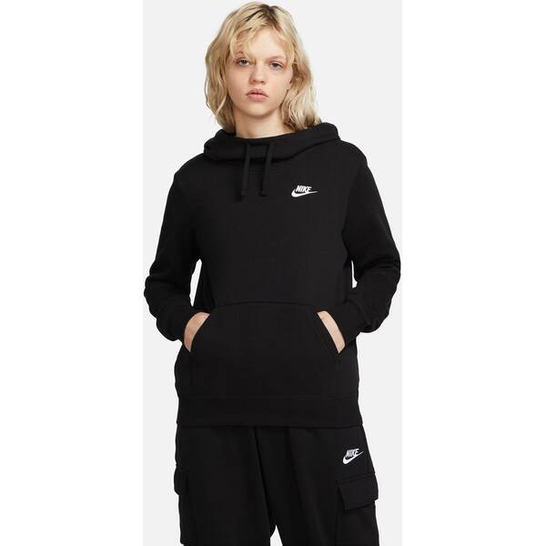 Black nike hoodie ladies online