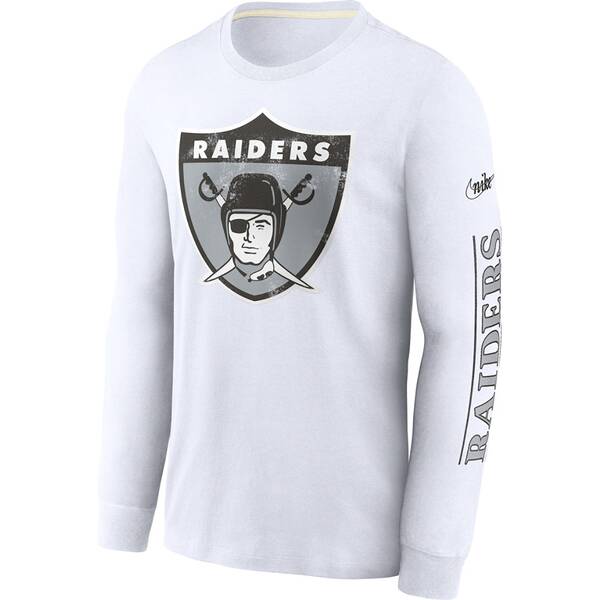 NIKE Herren Shirt Las Vegas Raiders Nike LS Fashion Top