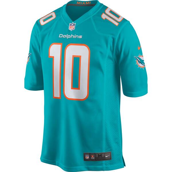 NIKE Herren Miami Dolphins Nike Home Game Jersey Hill 10