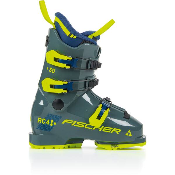 FISCHER Kinder Ski-Schuhe RC4 50 JR GW RHINO GREY/RHINO GREY