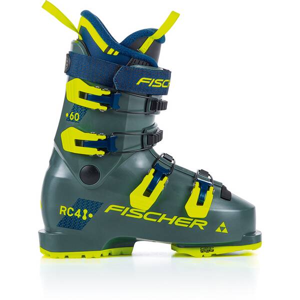 FISCHER Kinder Ski-Schuhe RC4 60 JR GW RHINO GREY/RHINO GREY