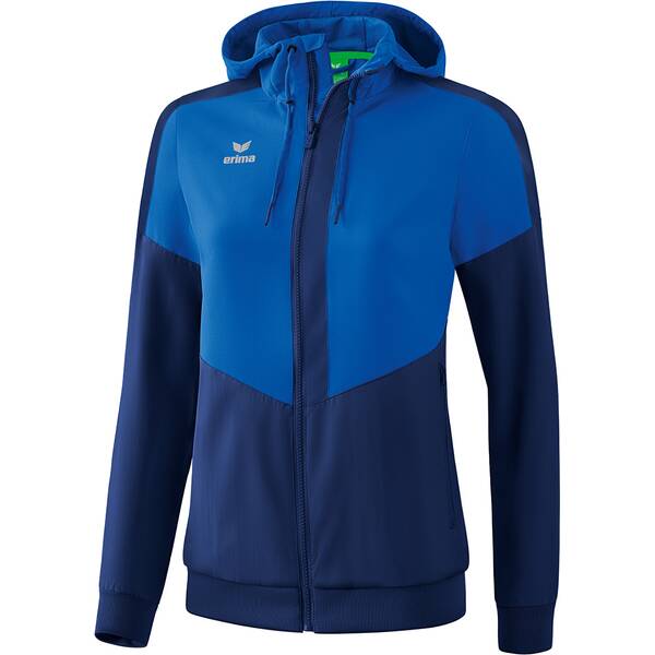 ERIMA Fußball Teamsport Textil Jacken Squad Präsentationsjacke Damen › Blau  - Onlineshop Intersport
