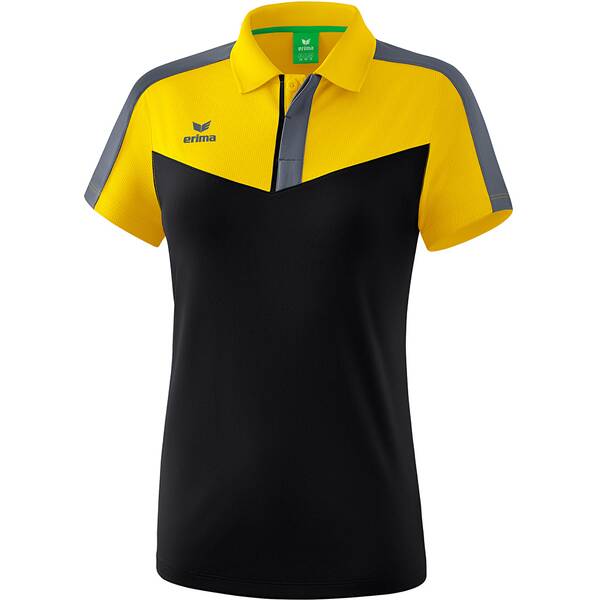 ERIMA Fußball Teamsport Textil Poloshirts Squad Poloshirt Damen › Gelb  - Onlineshop Intersport