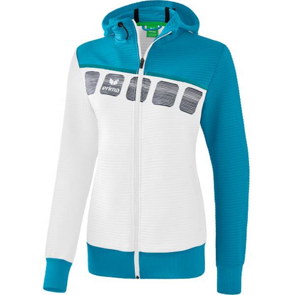 ERIMA Fußball - Teamsport Textil - Jacken 5-C Trainingsjacke Kapuze Damen