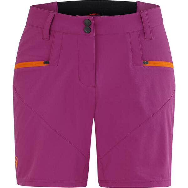 ZIENER Damen Fahrradhose NITA lady (shorts) › Lila  - Onlineshop Intersport