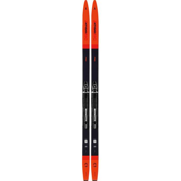 ATOMIC Kinder Langlauf Ski PRO C1 GRIP JR + PLK ACS