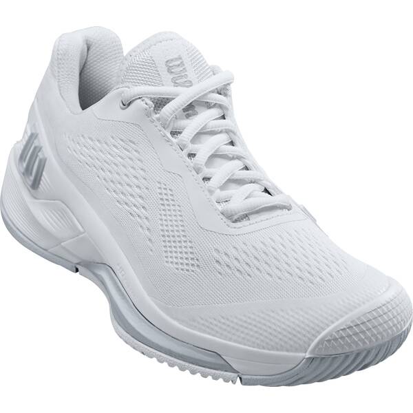 WILSON Damen Tennisoutdoorschuhe RUSH PRO 4.0 W Wh Wh Pearl Blue › Silber  - Onlineshop Intersport