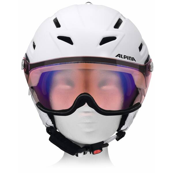 ALPINA Herren Skihelm Griva Visor VHM