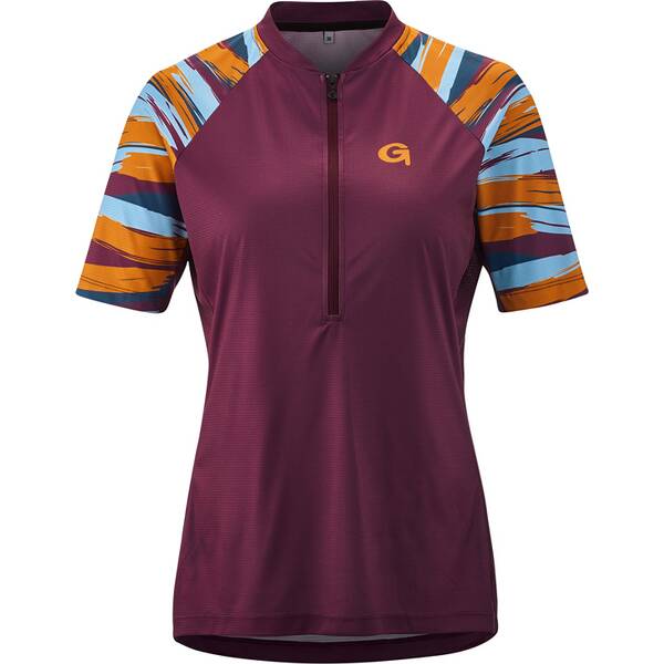 GONSO Damen Shirt Bedollo Da Radtrikot 1 2 HZ › Lila  - Onlineshop Intersport