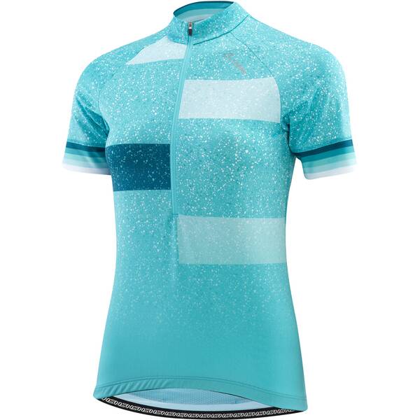 LÖFFLER Damen Trikot W BIKE JERSEY HZ FINESSA › Blau  - Onlineshop Intersport
