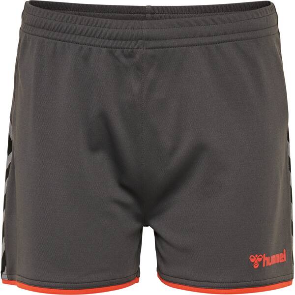 HUMMEL Fußball Teamsport Textil Shorts Authentic Poly Short Damen › Grau  - Onlineshop Intersport