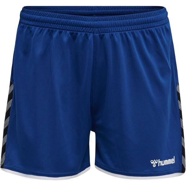 HUMMEL Fußball Teamsport Textil Shorts Authentic Poly Short Damen › Blau  - Onlineshop Intersport