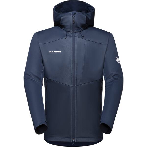 MAMMUT Herren Funktionsjacke Ultimate VII SO Hooded Jacket Men