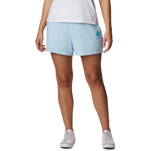 COLUMBIA Columbia Logo III French Terry Short › Blau  - Onlineshop Intersport