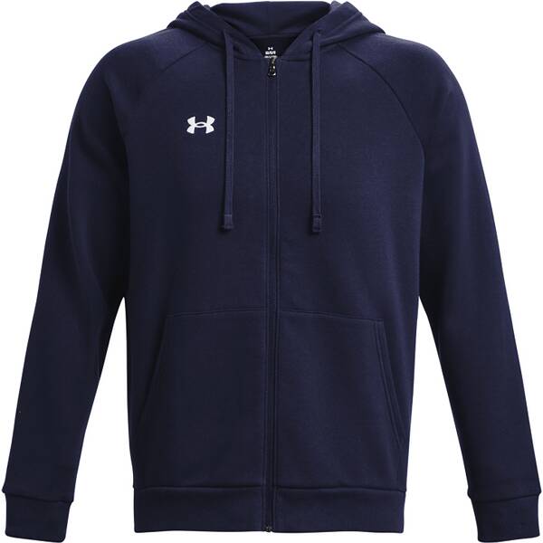 UA RIVAL FLEECE FZ HOODIE 410 XXL