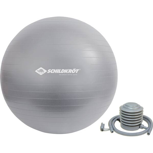 KM-Fit Gymnastikball 65cm Trainingsball mit Luft-Pumpe Sitzball