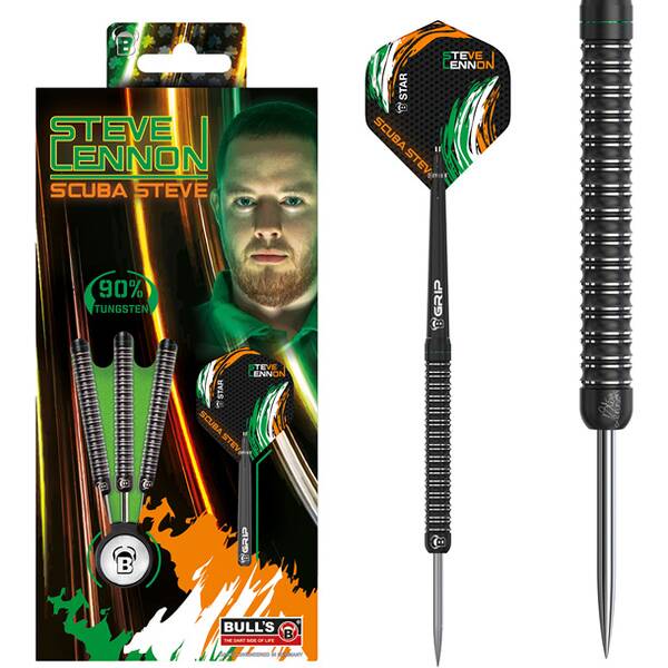 BULL'S Dartpfeil Steve Lennon Steel Dart AN7736