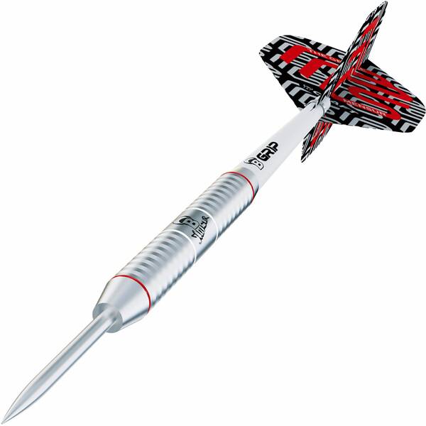 BULL'S Dartpfeil Mensur Suljovic D14 Steeldart 80% Tungsten