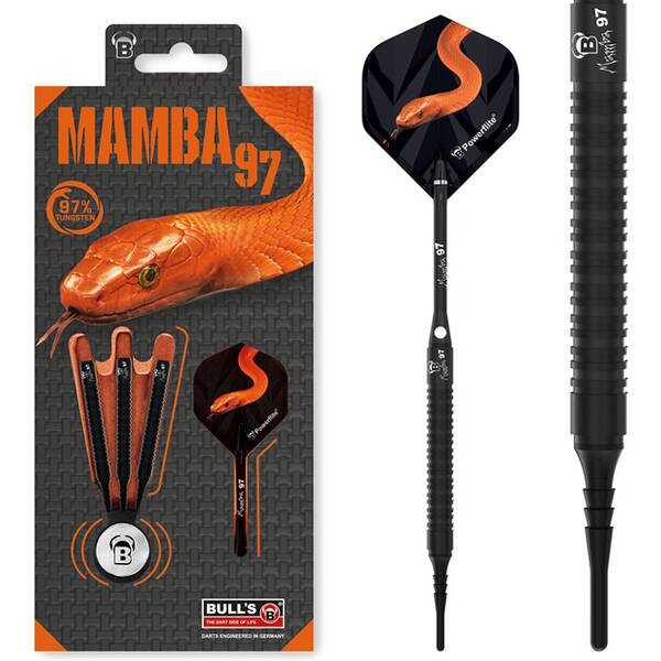 BULL'S Dartpfeil Mamba-97 M2 Soft Dart AN7267