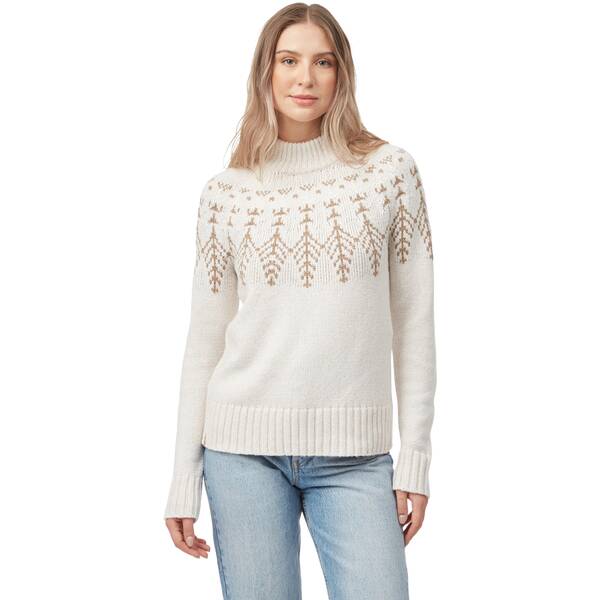 TENTREE Damen Sweatshirt W Highline Wool Intarsia Sweater