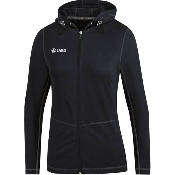 JAKO Damen Kapuzenjacke Run 2.0