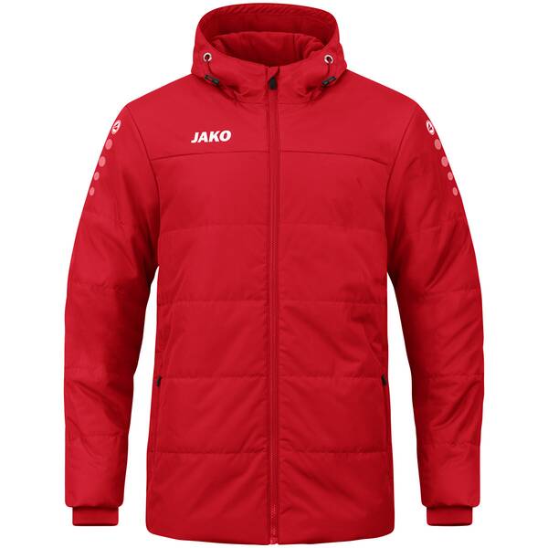 JAKO Herren Jacke Coachjacke Team mit Kapuze