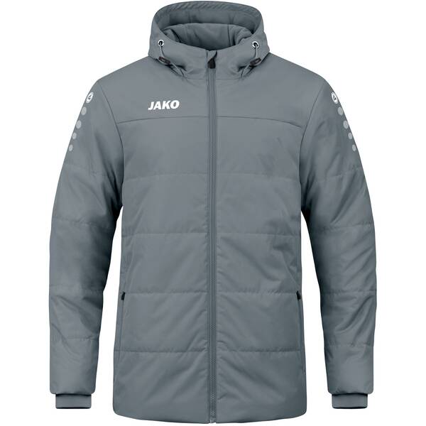 JAKO Herren Jacke Coachjacke Team mit Kapuze