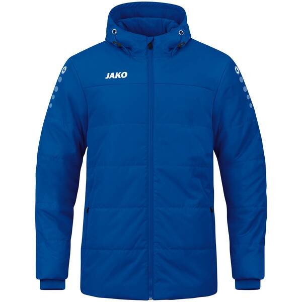 JAKO Herren Jacke Coachjacke Team mit Kapuze