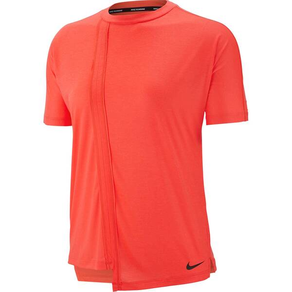 NIKE Damen Laufshirt Kurzarm › Schwarz  - Onlineshop Intersport