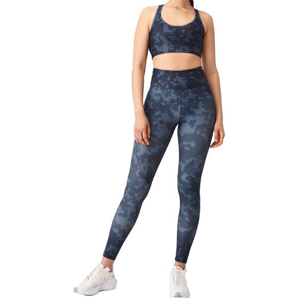 RÖHNISCH Damen Printed Piping Tight › Blau  - Onlineshop Intersport